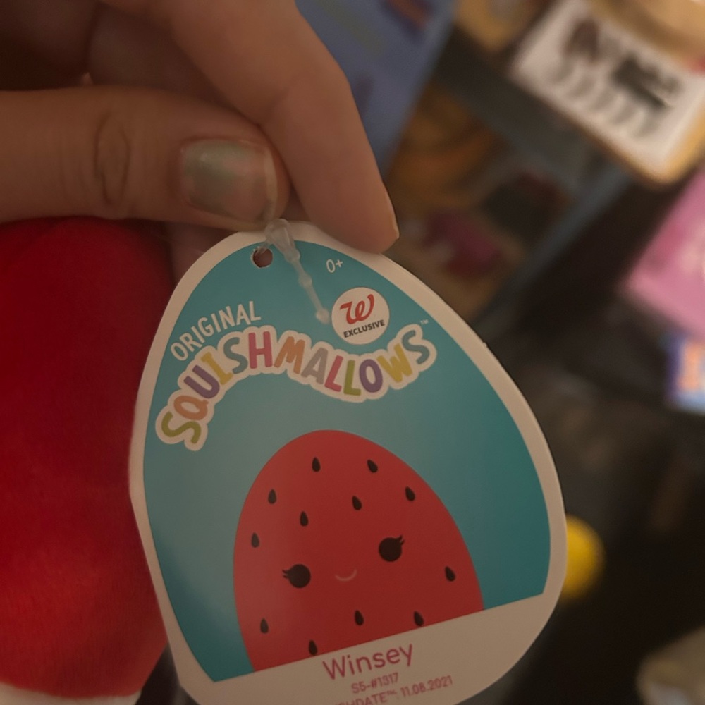 Brand New 5” Watermelon Winsey Squishmallow - Picture 2 of 3